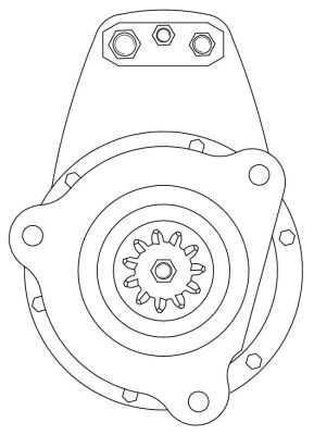 PRESTOLITE ELECTRIC Starteris 861099